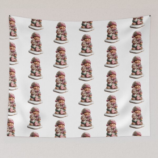 Item preview, Cute Gingerbread Cookies, Vintage Christmas Cookie Illustration, Holiday Art designed and sold by Maryna_Reine.