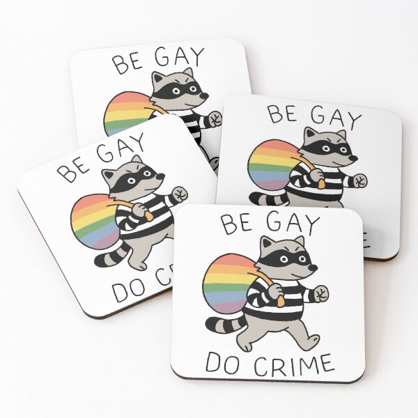 Item preview, Be Gay Do Crime Raccoon designed and sold by jacquesi97.