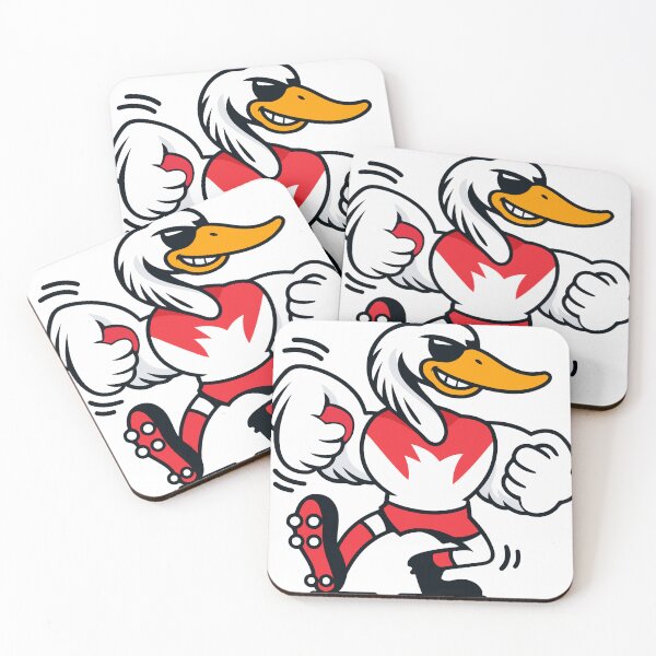 Artikelvorschau, Retro Sydney Swans AFL entworfen und verkauft von chimney001.