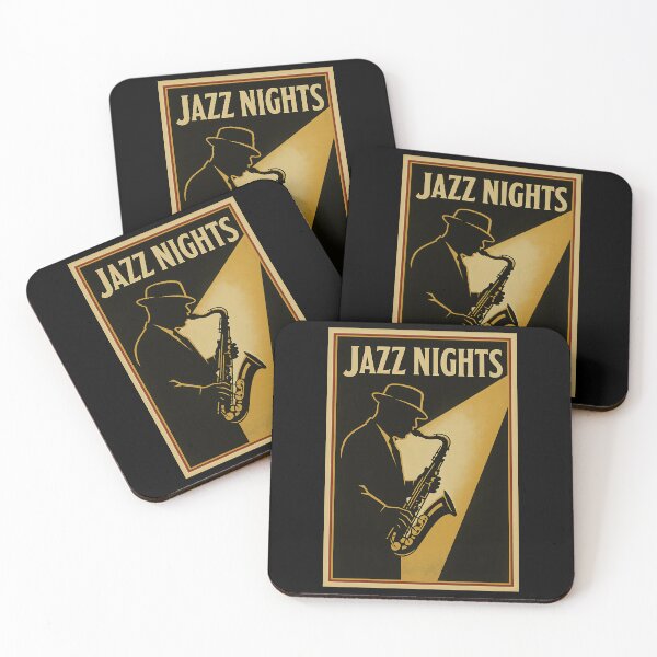 Item preview, Midnight Jazz – Vintage Saxophone Poster designed and sold by ArcadiaSilence.