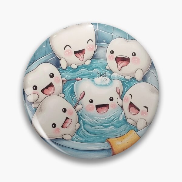 Item preview, Teeth brushing: bathtub party designed and sold by Wagging-Tales.