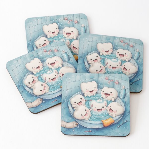 Item preview, Teeth brushing: bathtub party designed and sold by Wagging-Tales.