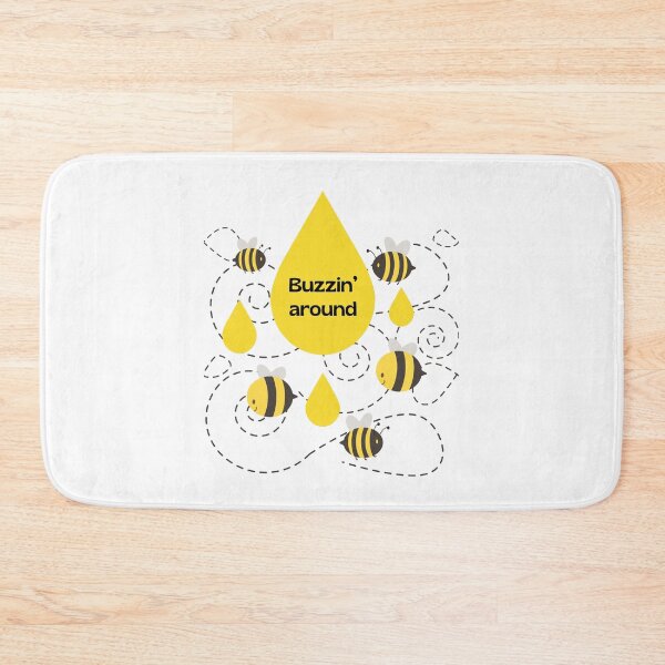Item preview, Buzzin’ Around | Fun Bee & Honeycomb Beekeeper Gift designed and sold by luckyhue.