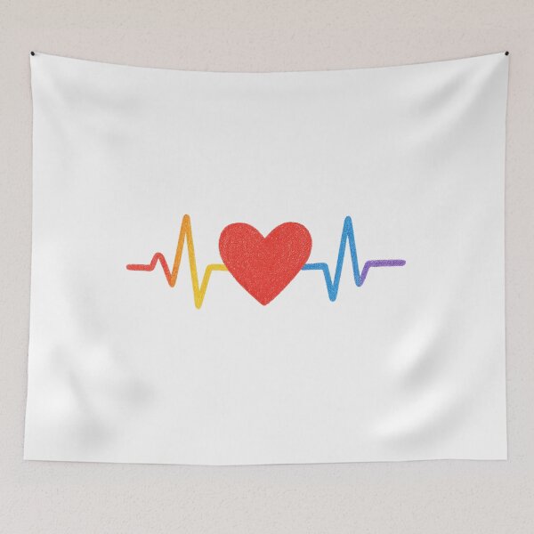 Item preview, Heart rate rainbow  designed and sold by PUN-RUS-SORN.