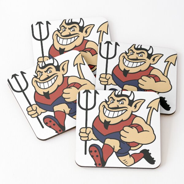 Artikelvorschau, Retro Melbourne Demons AFL entworfen und verkauft von chimney001.