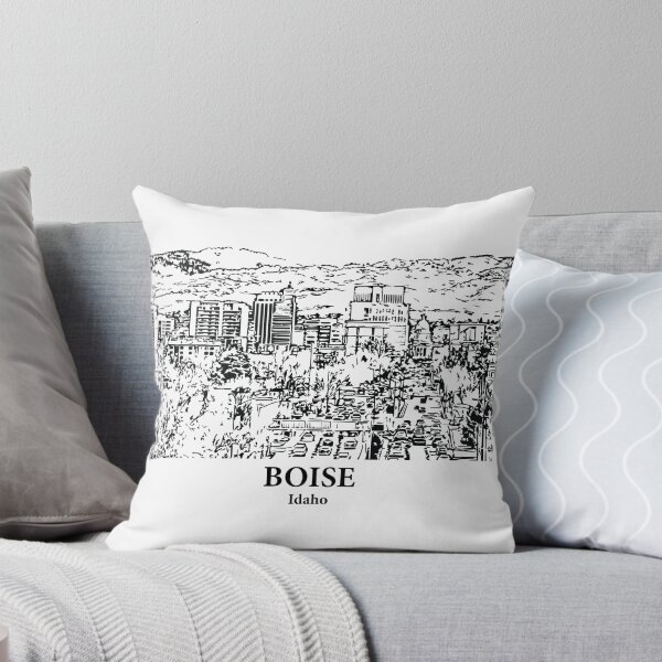 Artikelvorschau, Boise – Idaho entworfen und verkauft von Lakeric Cityscapes.