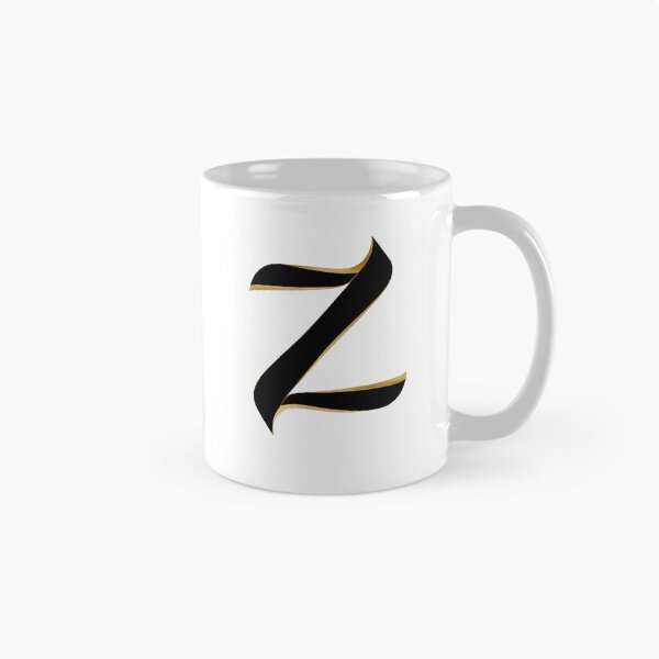 Item preview,  Letter Z – Gold & Black Elegance designed and sold by RAKO13.