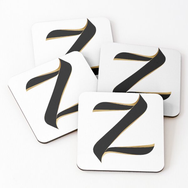 Item preview,  Letter Z – Gold & Black Elegance designed and sold by RAKO13.