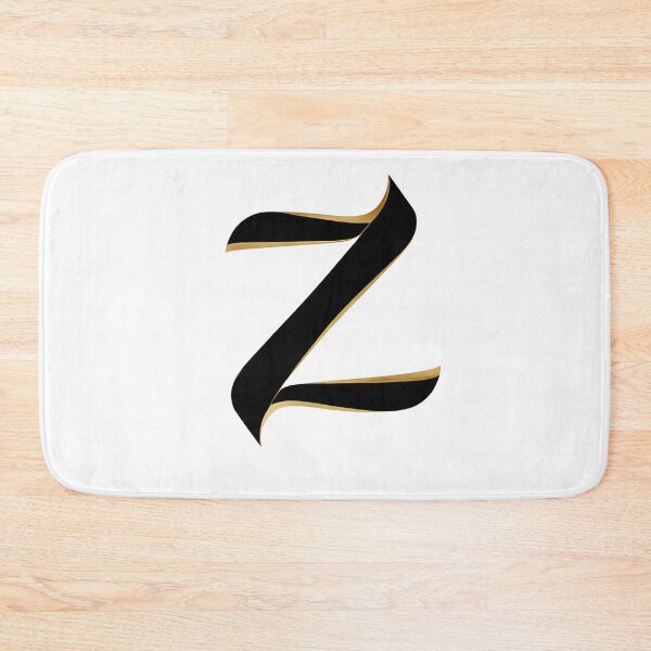 Item preview,  Letter Z – Gold & Black Elegance designed and sold by RAKO13.