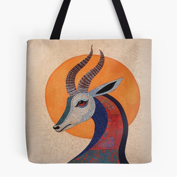 Item preview, A beautiful artistic design of an antelope with a radial composition. designed and sold by HEMRO.