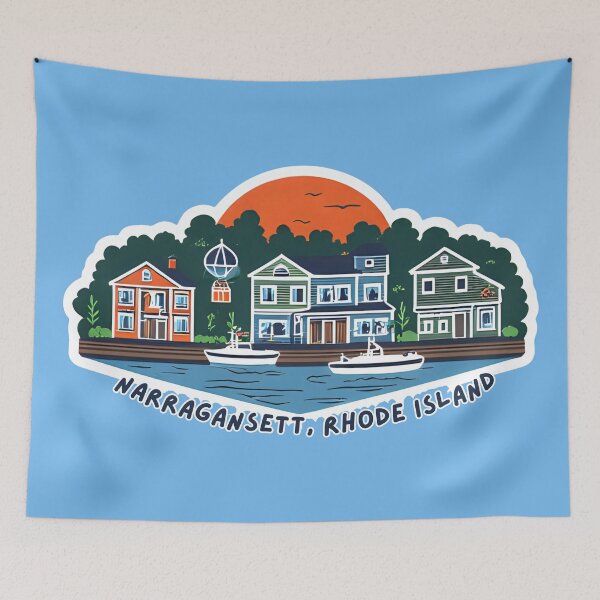 Item preview, Narragansett, Rhode Island designed and sold by MattBStickers.