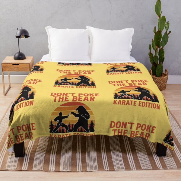 Item preview, Don’t Poke The Bear Karate Edition – Comic Retro Funny Transparent Design designed and sold by Lunaria Arts.