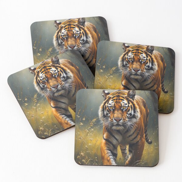 Item preview, Tiger Portrait Oil Painting Version One designed and sold by Mark Cannon.