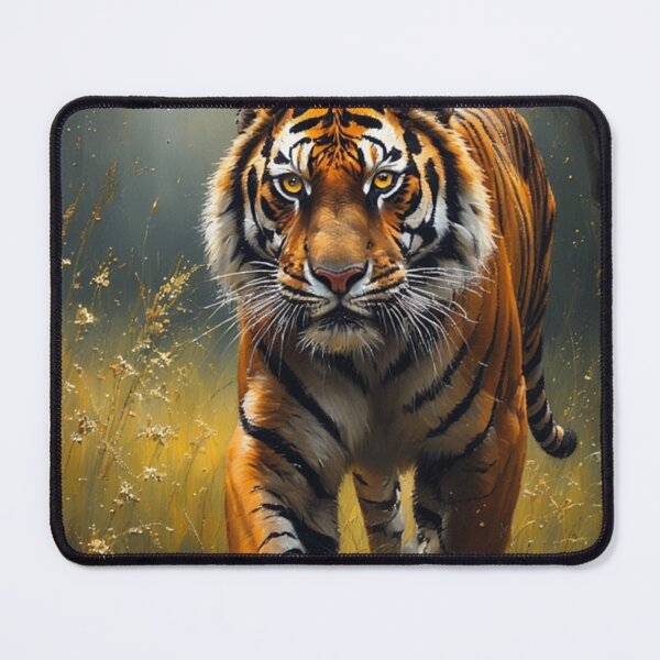 Item preview, Tiger Portrait Oil Painting Version One designed and sold by Mark Cannon.