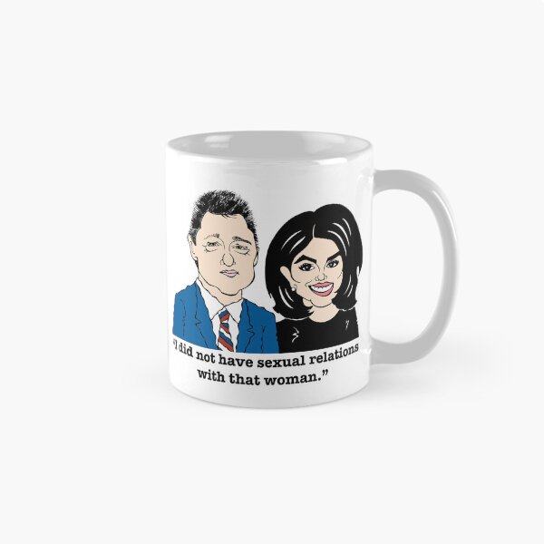 Item preview, BILL CLINTON AND MONICAL LEWINSKY designed and sold by cartoonistguy.