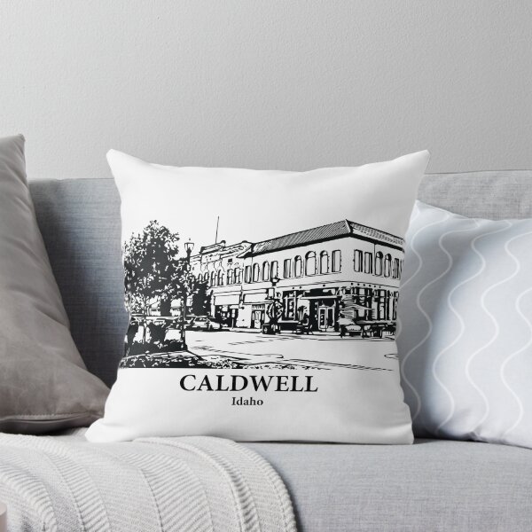 Artikelvorschau, Caldwell – Idaho entworfen und verkauft von Lakeric Cityscapes.