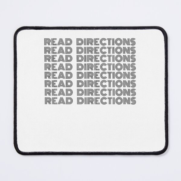 Item preview, Read directions Funny teacher humor saying witty attitude designed and sold by snowry.