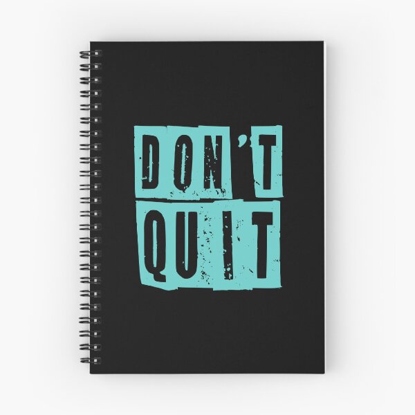 Item preview, Badass Motivational Quotes | Don't Quit designed and sold by typoinspired.