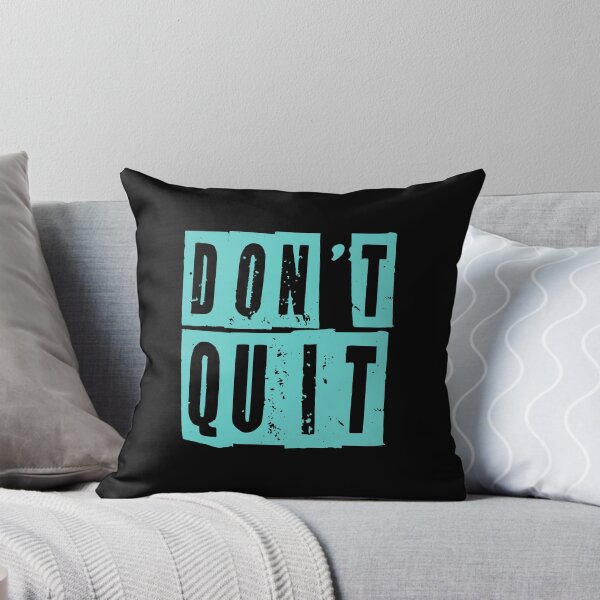 Item preview, Badass Motivational Quotes | Don't Quit designed and sold by typoinspired.