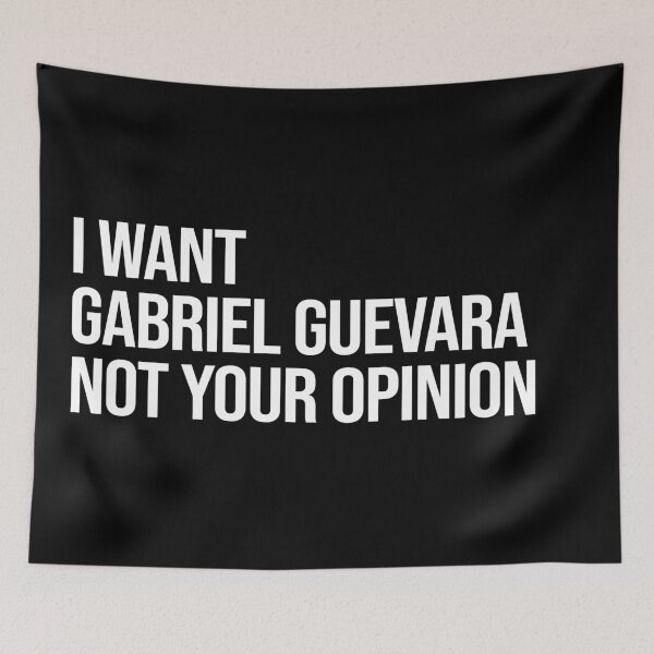 Aperçu de l'œuvre I Want Gabriel Guevara Not Your Opinion créée et vendue par 2000sbabyangel.