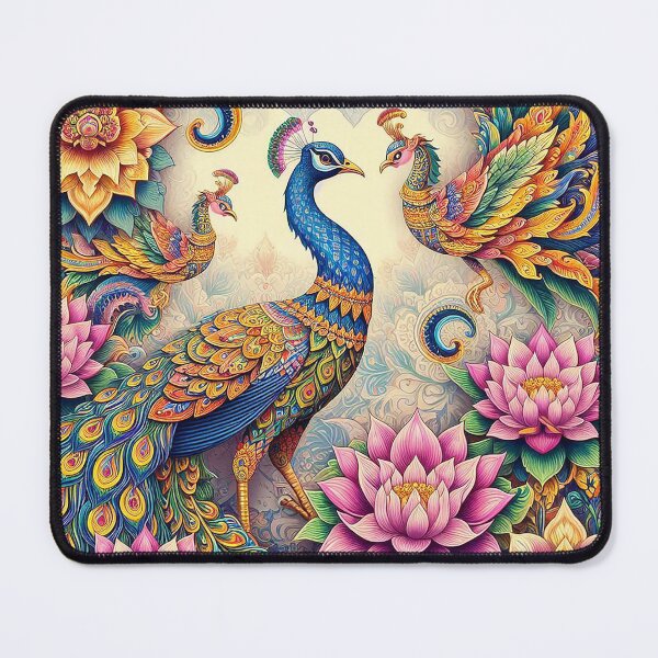 Item preview, Peacock and Lotus: Symbols of Thai Serenity designed and sold by Vanich-Panich.