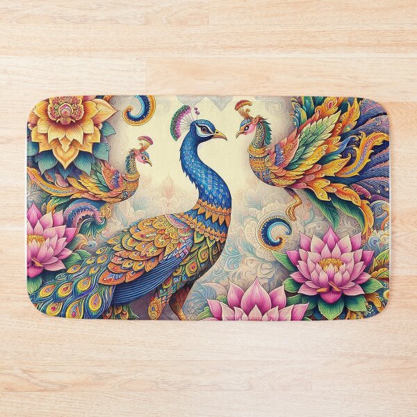 Item preview, Peacock and Lotus: Symbols of Thai Serenity designed and sold by Vanich-Panich.