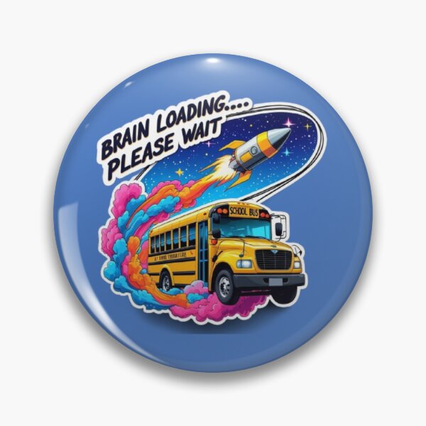 Item preview, Brain Loading School Bus Space Adventure designed and sold by MyWittyThings.