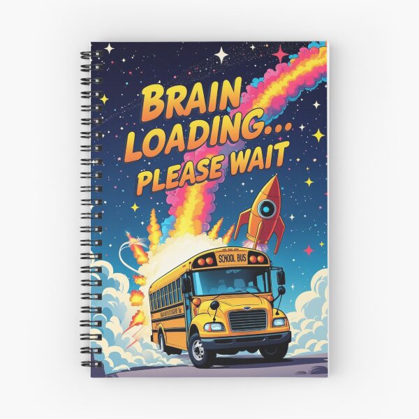 Item preview, Brain Loading School Bus Space Adventure designed and sold by MyWittyThings.