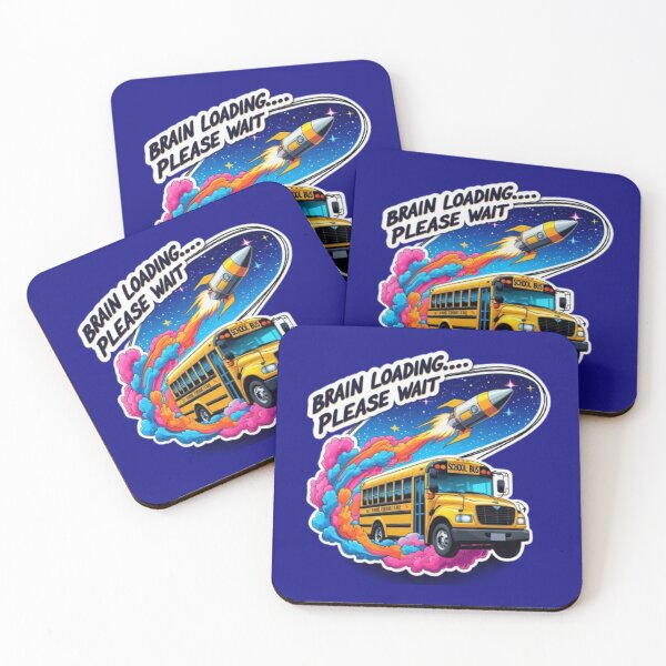 Item preview, Brain Loading School Bus Space Adventure designed and sold by MyWittyThings.