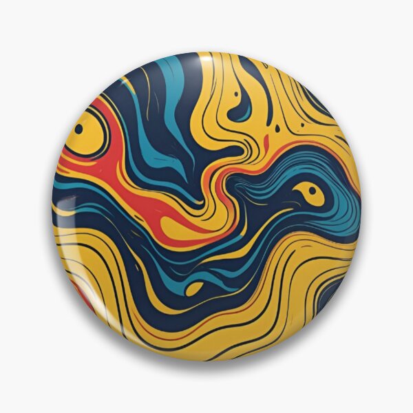 Item preview, Abstract Swirl Art Pattern – Colorful Modern Aesthetic designed and sold by creativerooney.