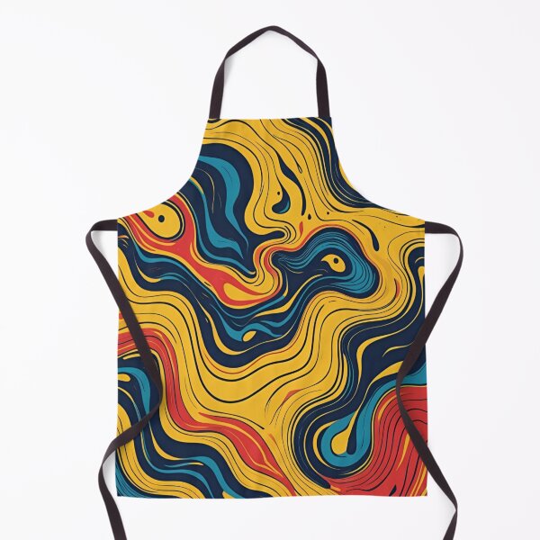 Item preview, Abstract Swirl Art Pattern – Colorful Modern Aesthetic designed and sold by creativerooney.