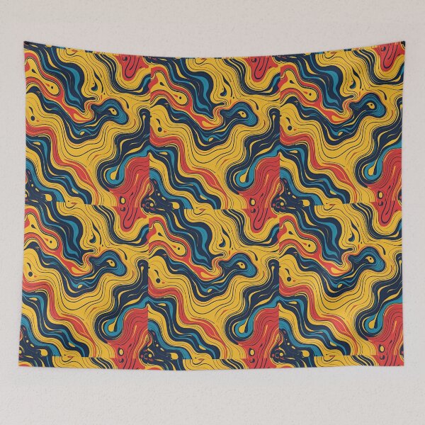 Item preview, Abstract Swirl Art Pattern – Colorful Modern Aesthetic designed and sold by creativerooney.