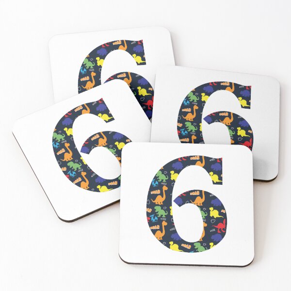 Item preview, Kids Dinosaur 6th Birthday 6 Years Old Rawr I'm 6 designed and sold by Blok45.