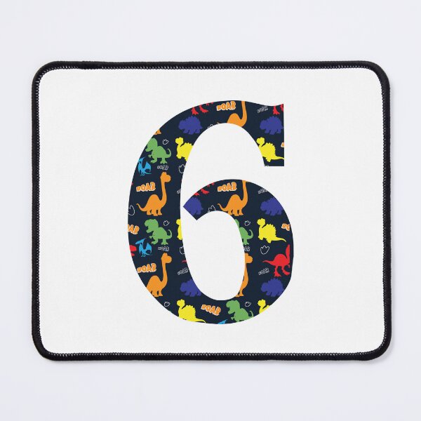 Item preview, Kids Dinosaur 6th Birthday 6 Years Old Rawr I'm 6 designed and sold by Blok45.