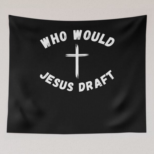 Item preview, Who would Jesus draft funny Fantasy Football FFL draft designed and sold by snowry.