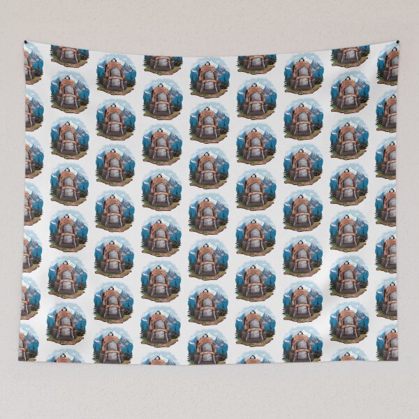 Item preview, Hiking Backpack Adventure designed and sold by New-School-Wave.