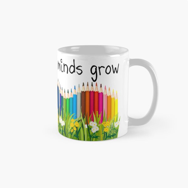 Item preview, Ayudando a las mentes pequeñas a crecer | Arcoíris de lápices | Para profesores y educadores designed and sold by ScribbL-ScrabbL.