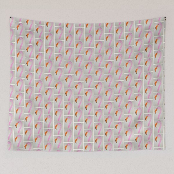 Item preview, Graceful bright pink flamingo designed and sold by ElleGart.