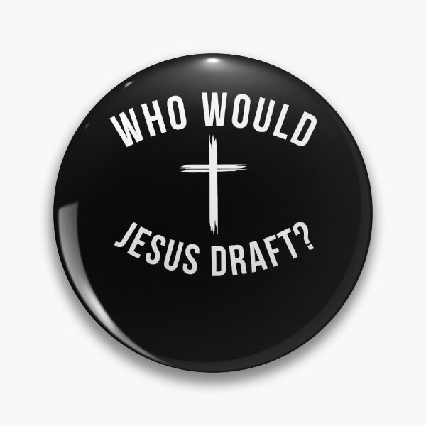 Item preview, Who would Jesus draft funny Fantasy Football FFL draft humor designed and sold by snowry.