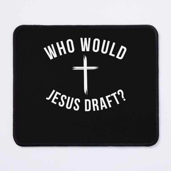 Item preview, Who would Jesus draft funny Fantasy Football FFL draft humor designed and sold by snowry.