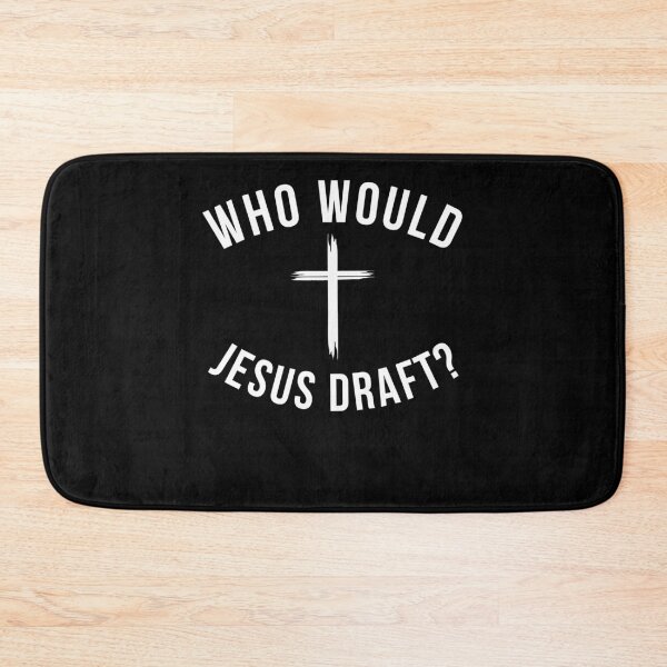 Item preview, Who would Jesus draft funny Fantasy Football FFL draft humor designed and sold by snowry.