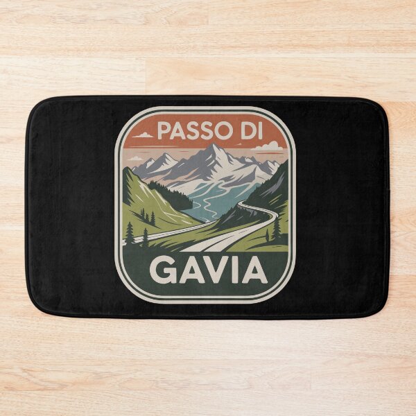 Item preview, Passo di Gavia Italy | Retro Alpine Road and Travel Design designed and sold by VividOrganica.