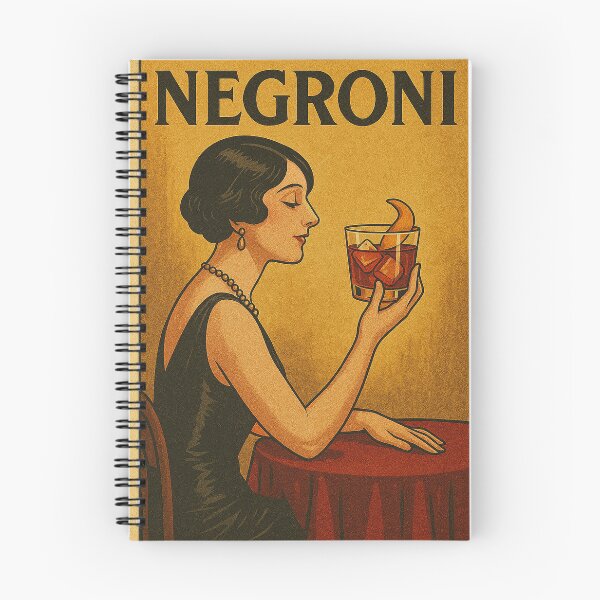 Aperçu de l'œuvre Affiche vintage d'une dame buvant un cocktail créée et vendue par Silbays.