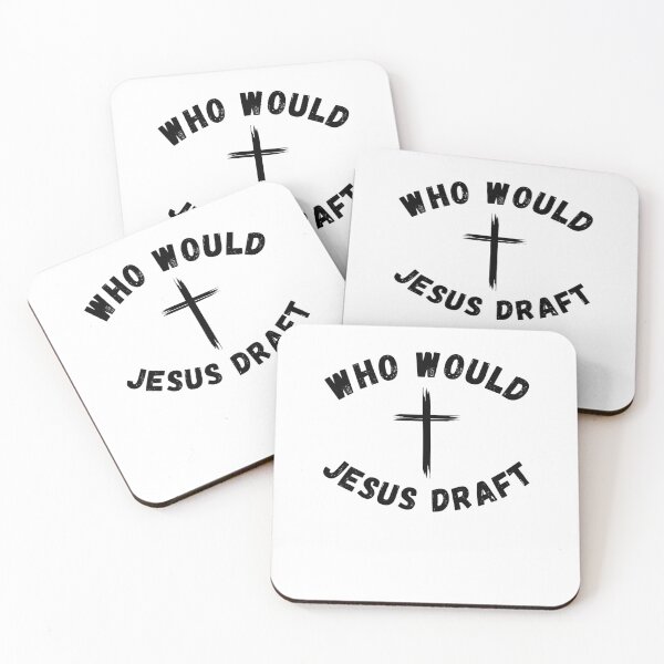 Item preview, Who would Jesus draft funny Fantasy Football FFL draft joke designed and sold by snowry.
