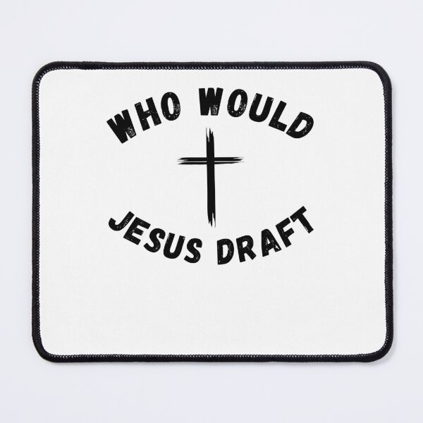 Item preview, Who would Jesus draft funny Fantasy Football FFL draft joke designed and sold by snowry.