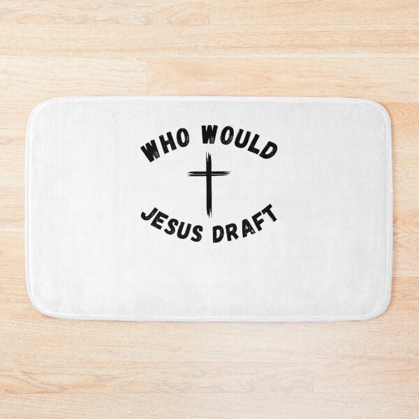 Item preview, Who would Jesus draft funny Fantasy Football FFL draft joke designed and sold by snowry.