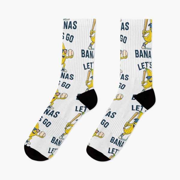 Item preview, Funny Banana Baseball Cartoon – Let’s Go Bananas Sports Fan Design designed and sold by 519xdesign.