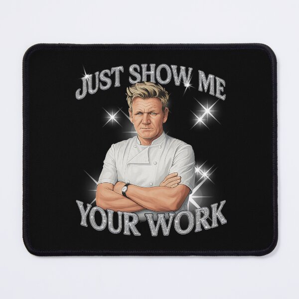 Item preview, Just Show Me Your Work Gordon Ramsay | Y2K Metallic Glam Unisex designed and sold by AstroGlamStudio.