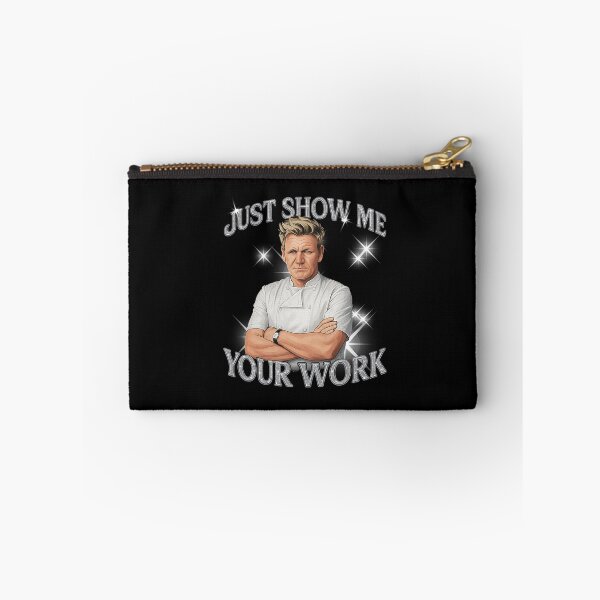 Item preview, Just Show Me Your Work Gordon Ramsay | Y2K Metallic Glam Unisex designed and sold by AstroGlamStudio.