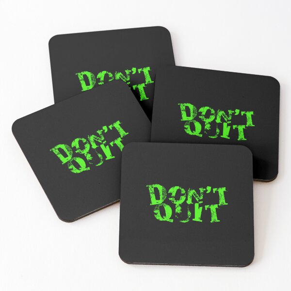 Item preview, Badass Motivational Quotes | Don't Quit designed and sold by typoinspired.